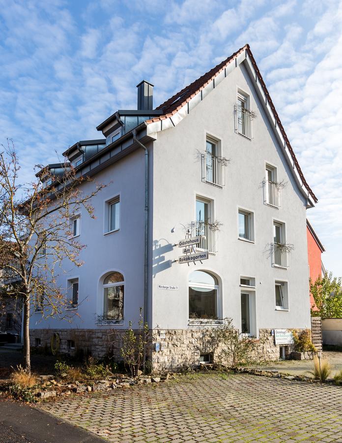 Hotel Am Rokokogarten Veitshöchheim Dış mekan fotoğraf