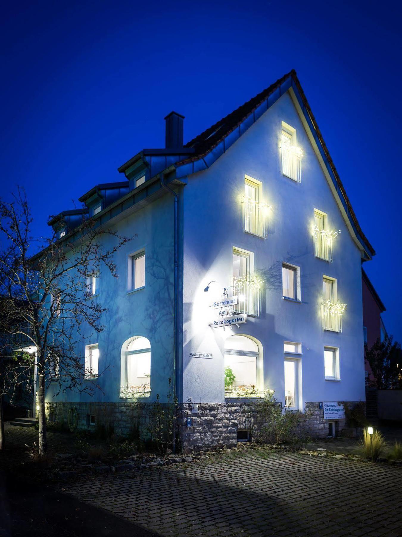 Hotel Am Rokokogarten Veitshöchheim Dış mekan fotoğraf